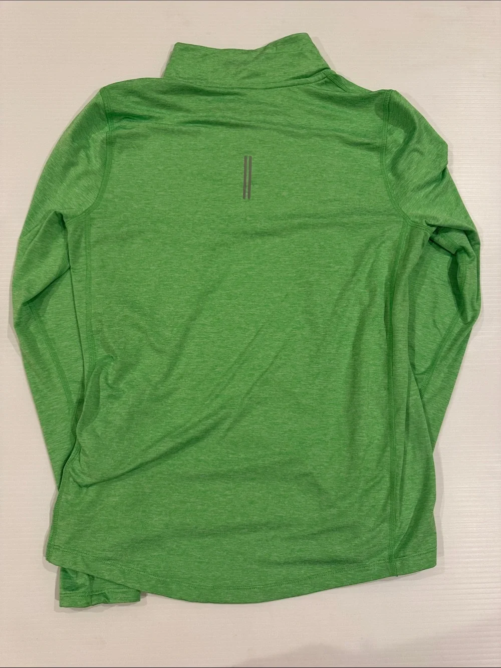 Nike Green Quarter-Zip Performance Top Womens Size Small